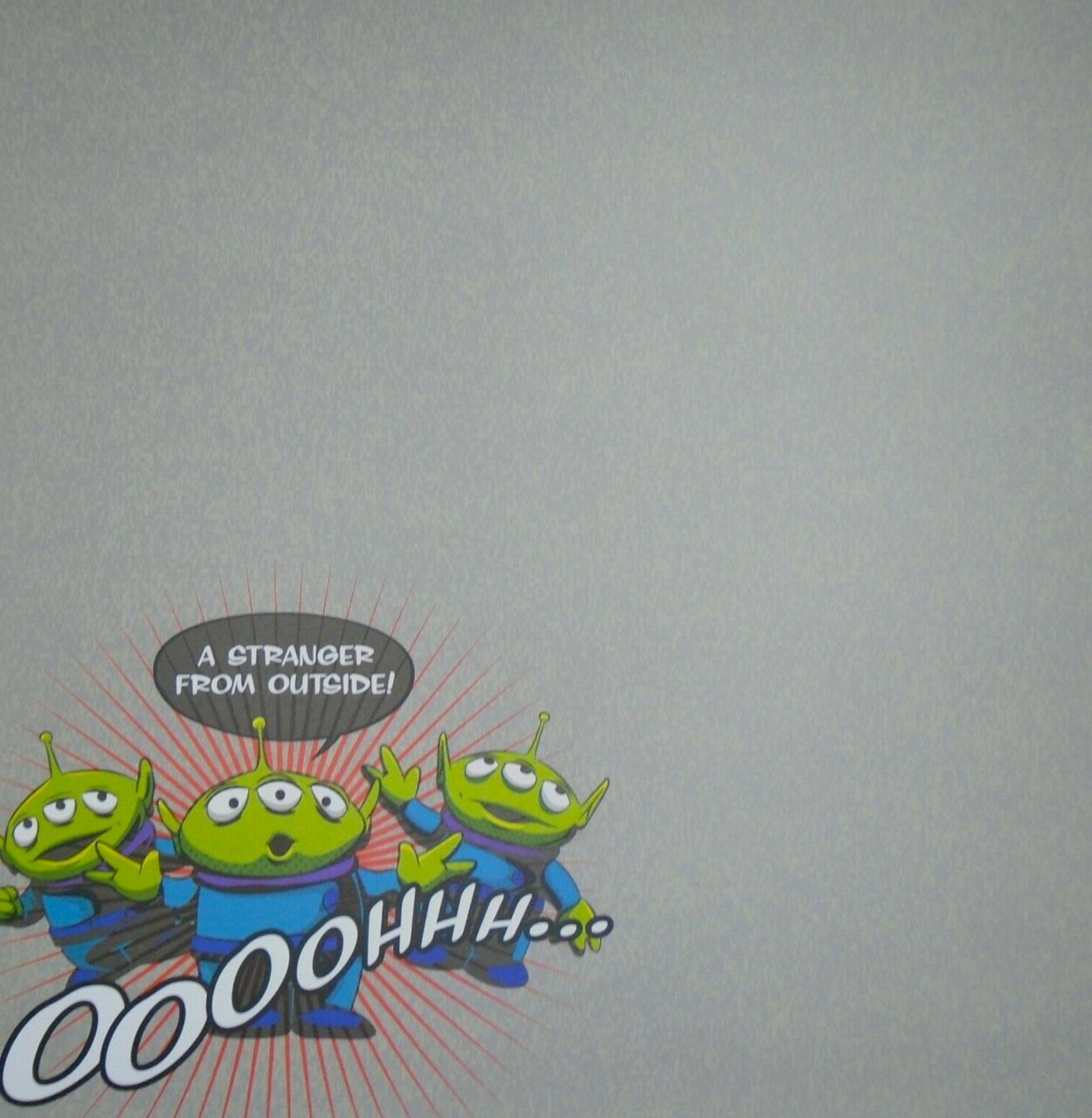 Disney Toy Story Aliens 12 x 12 Single-Sided Scrapbook Paper